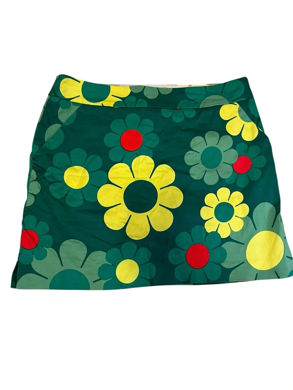Loudmouth Floral Mini Skirt Size 8 Excellent Condition